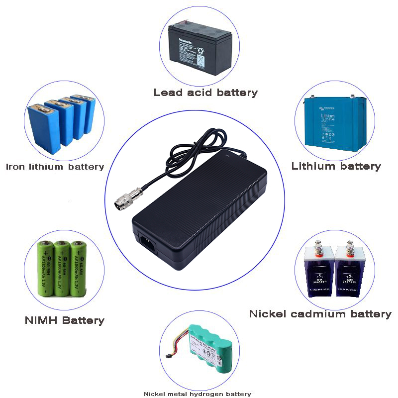 42V 54.6V 58.8V 67.2V 84V Li-ion battery charger
