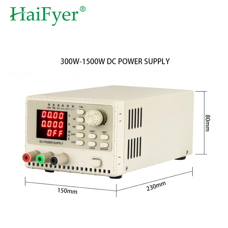 0-600V 300W-1500W Programmable DC Power Supply